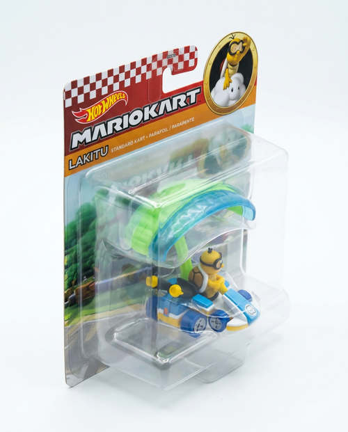 Hot Wheels Mario Kart Lakitu Standard Kart Parafoil Glider