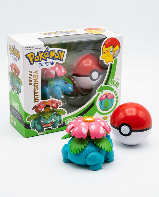 Venusaur Grass Pokemon Action Figure Toy
