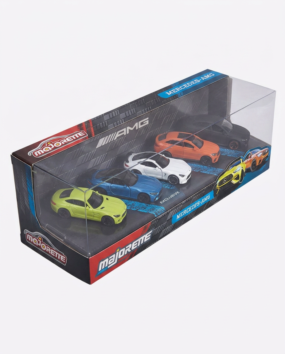 Majorette Mercedes-AMG 5-Piece Die-Cast Car Set