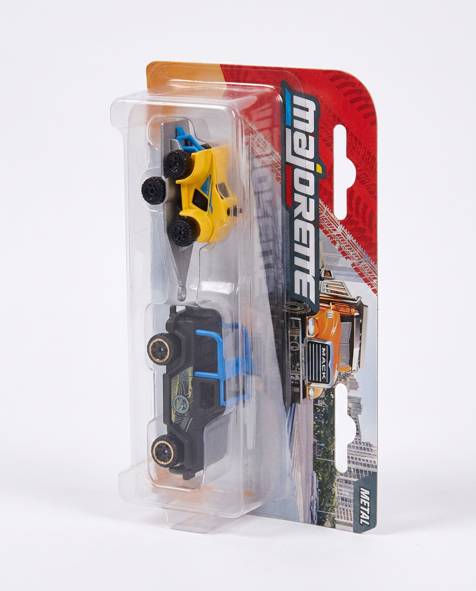 Majorette Metal Die-Cast Toy Cars - Yellow & Black Off-Road