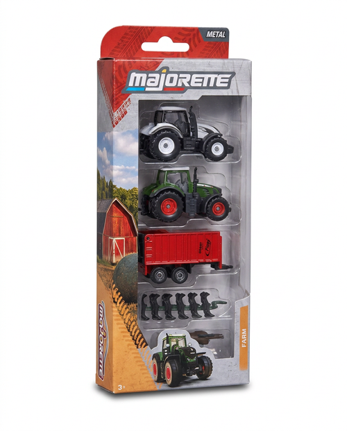 Majorette Farm Metal Toy Set - 5 Pieces