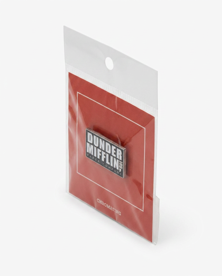 Dunder Mifflin Paper Company Enamel Pin