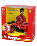 Bburago 1:24 Ferrari SF-24 Charles Leclerc Diecast Model