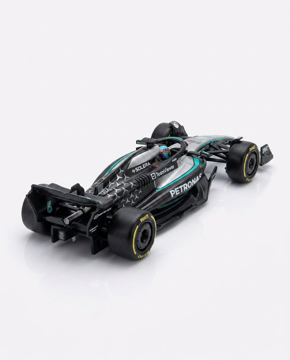 Bburago 1:64 Mercedes-AMG F1 W16 Diecast Model Car