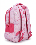 Barbie Pink Printed Backpack with Multiple Compartments