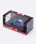 Bburago 1/64 Diecast Blue Ford Mustang Shelby GT500 Model