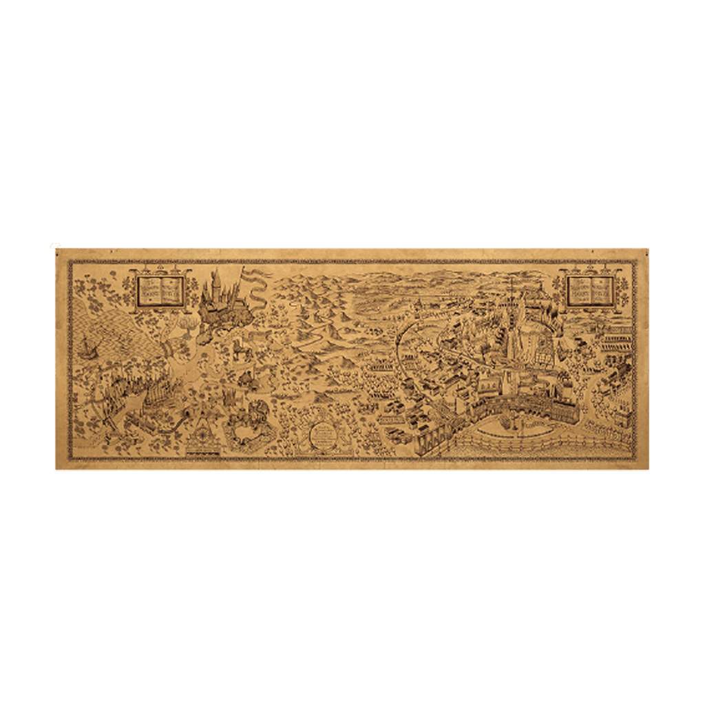 Harry Potter Treasure Map - www.entertainmentstore.in