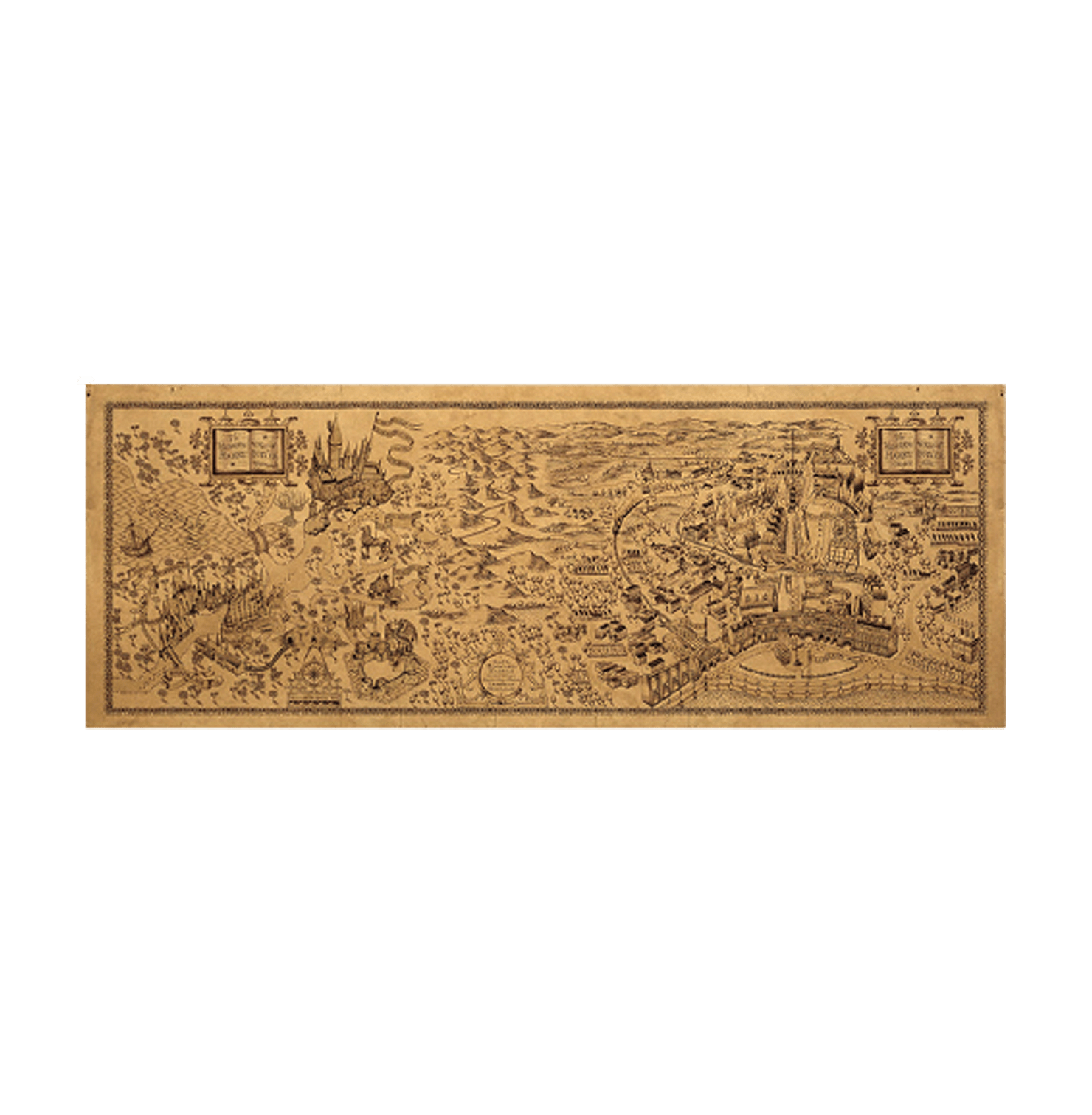 Harry Potter Treasure Map - www.entertainmentstore.in