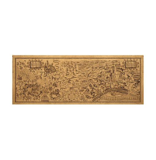 Harry Potter Treasure Map - www.entertainmentstore.in