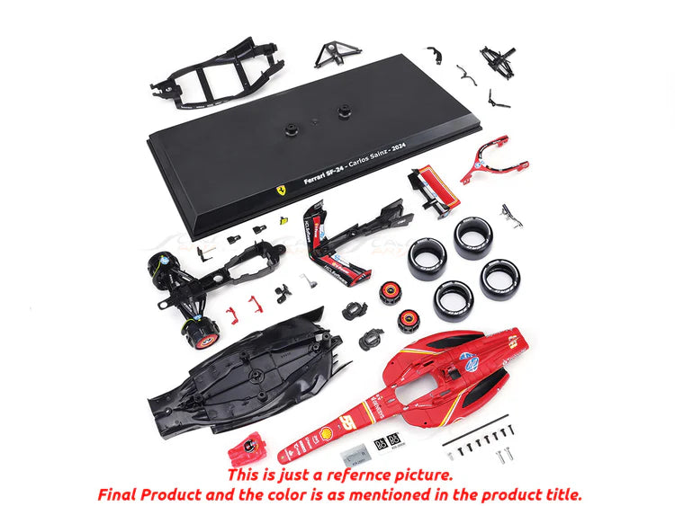Bburago 1/24 Ferrari SF-24 Carlos Sainz Die-Cast Model Kit