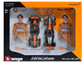 Bburago 1:43 McLaren MCL39 Formula 1 Diecast Model Cars