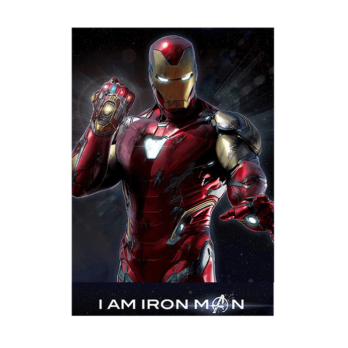 Iron Man & Thanos 3D Frame Poster - www.entertainmentstore.in