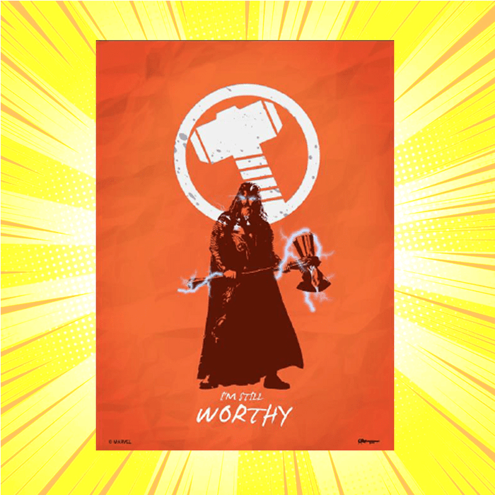 Thor Minimal Poster - www.entertainmentstore.in