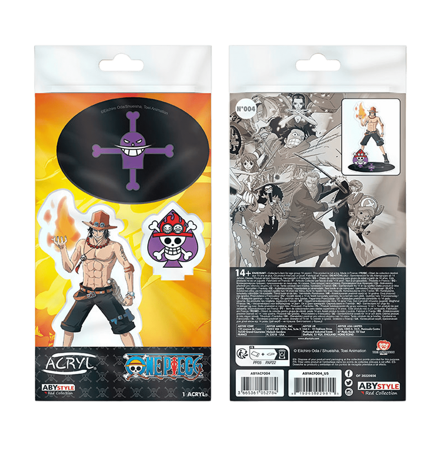 One Piece Acrylic Stand Portgas D Ace