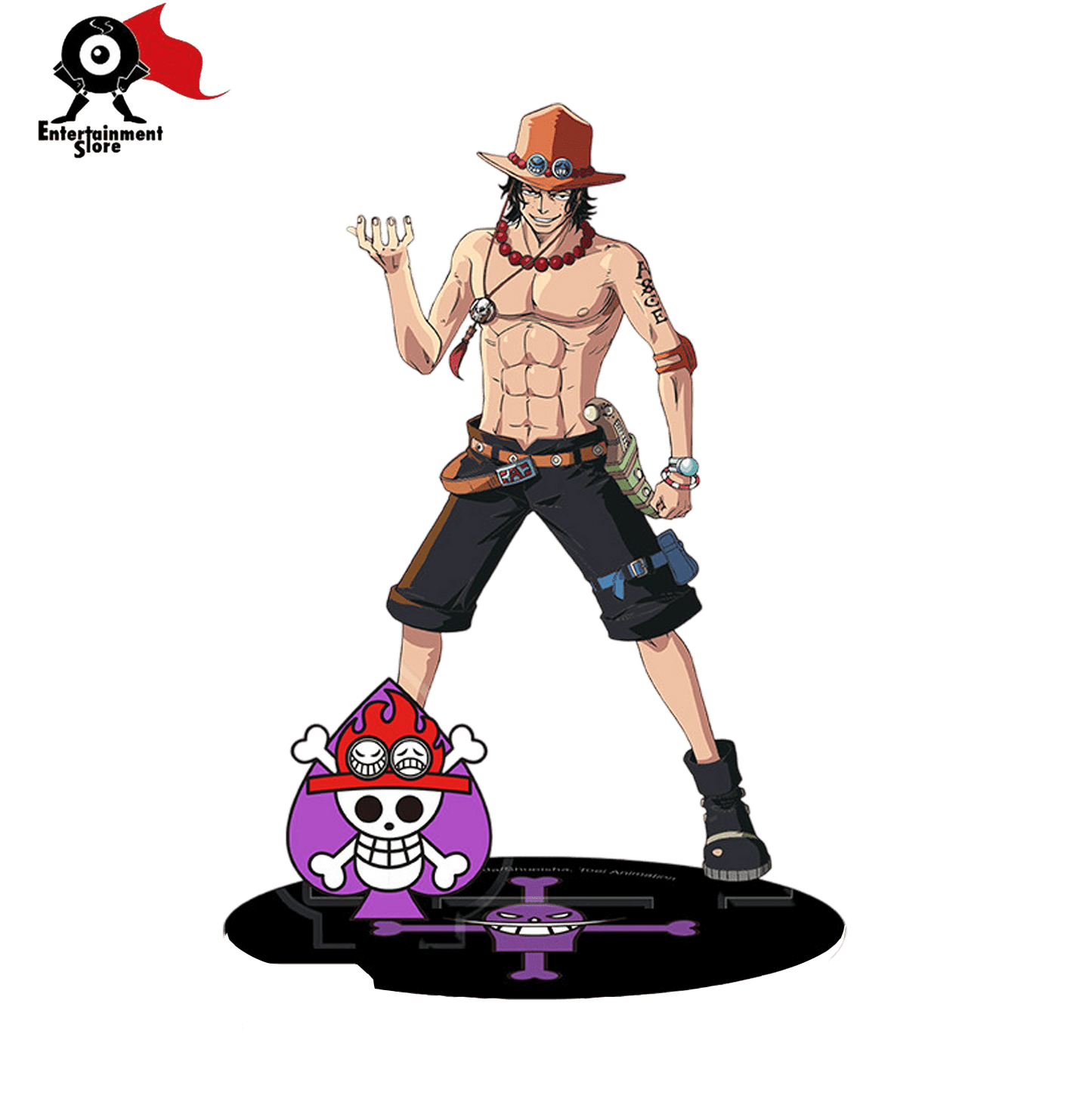 One Piece Acrylic Stand Portgas D Ace