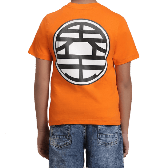 Dragon Ball Z 1545 Orange Kids Boys T Shirt - www.entertainmentstore.in