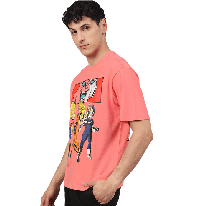 Dragon Ball Z 0467 Ocean Coral Loose Fit Mens T Shirt - www.entertainmentstore.in