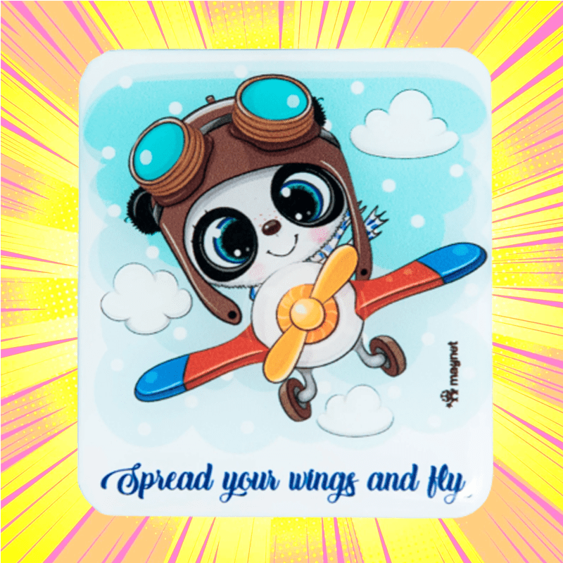 Up Into The High Skies! Fridge Magnet - www.entertainmentstore.in