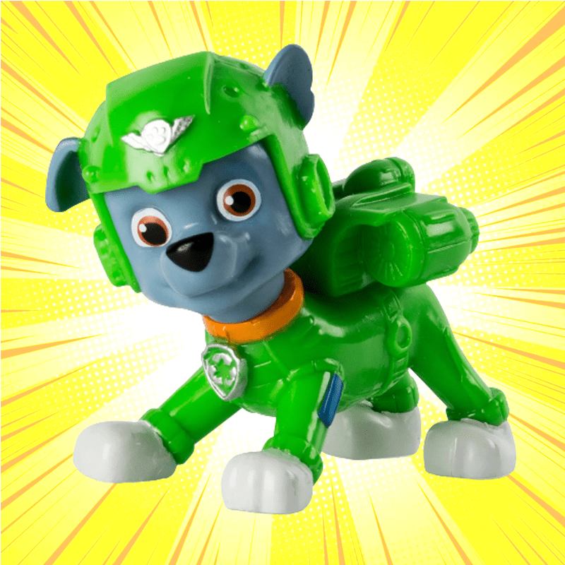 Paw Patrol Pup Buddies Rocky Green - www.entertainmentstore.in