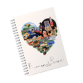 Bengaluru Heart Spiral Notebook - www.entertainmentstore.in