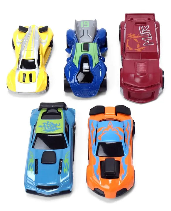 Dickie Toys Metal Die-Cast Cars, 5-Pack, Multi-Color