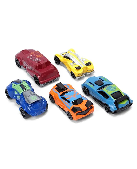 Dickie Toys Metal Die-Cast Cars, 5-Pack, Multi-Color
