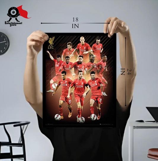 Liverpool Players 15/16 Mini Poster