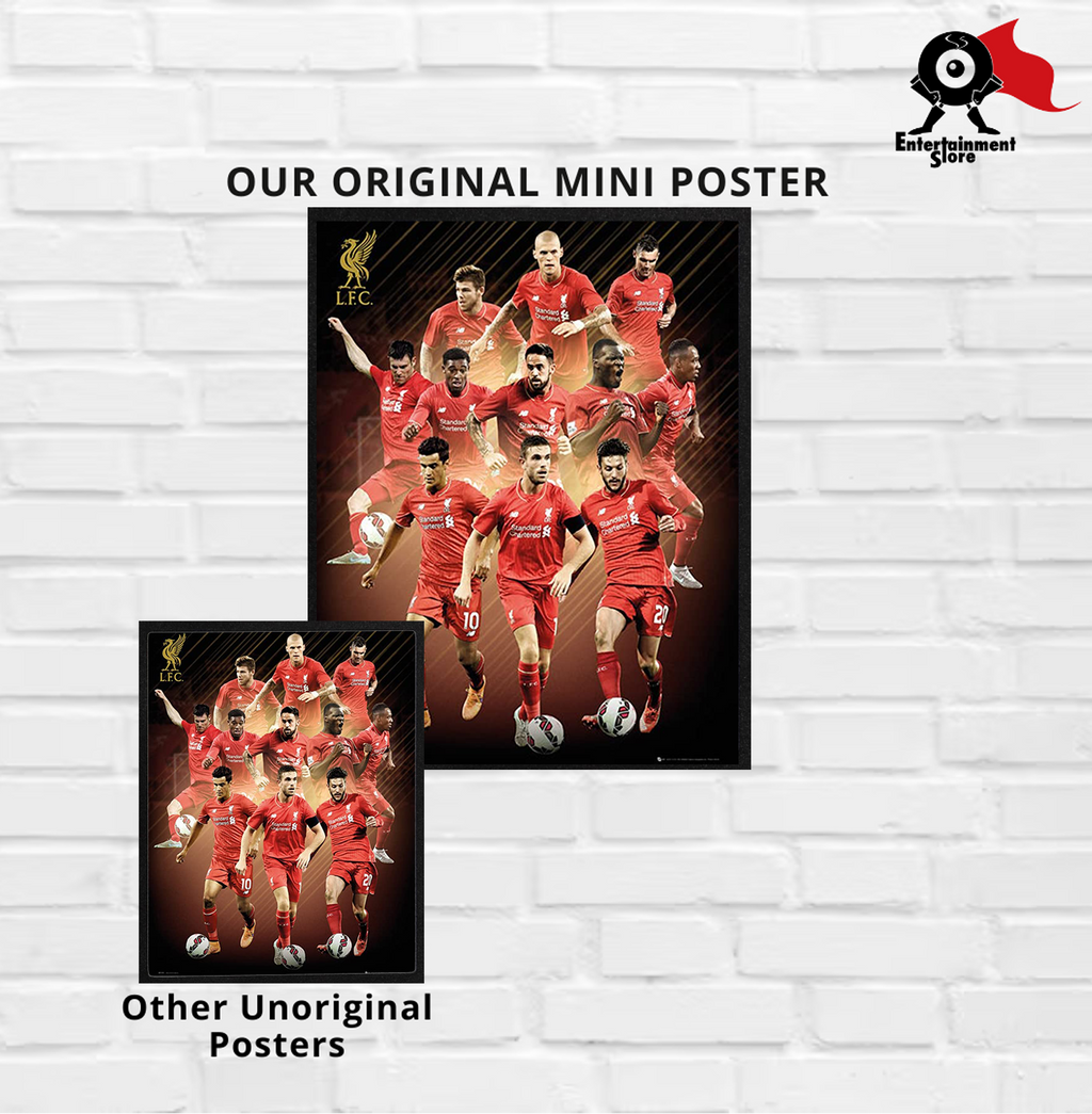 Liverpool Players 15/16 Mini Poster