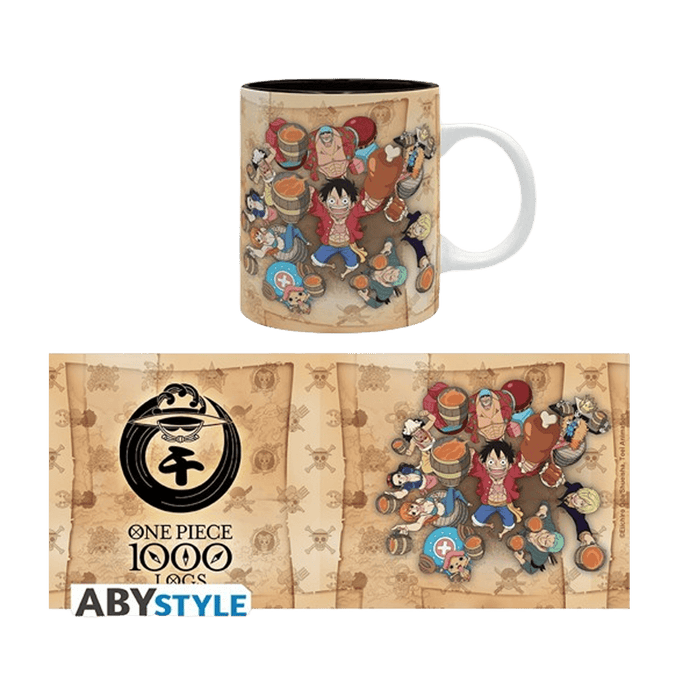 One Piece 1000 Logs Cheers Coffee Mug - www.entertainmentstore.in