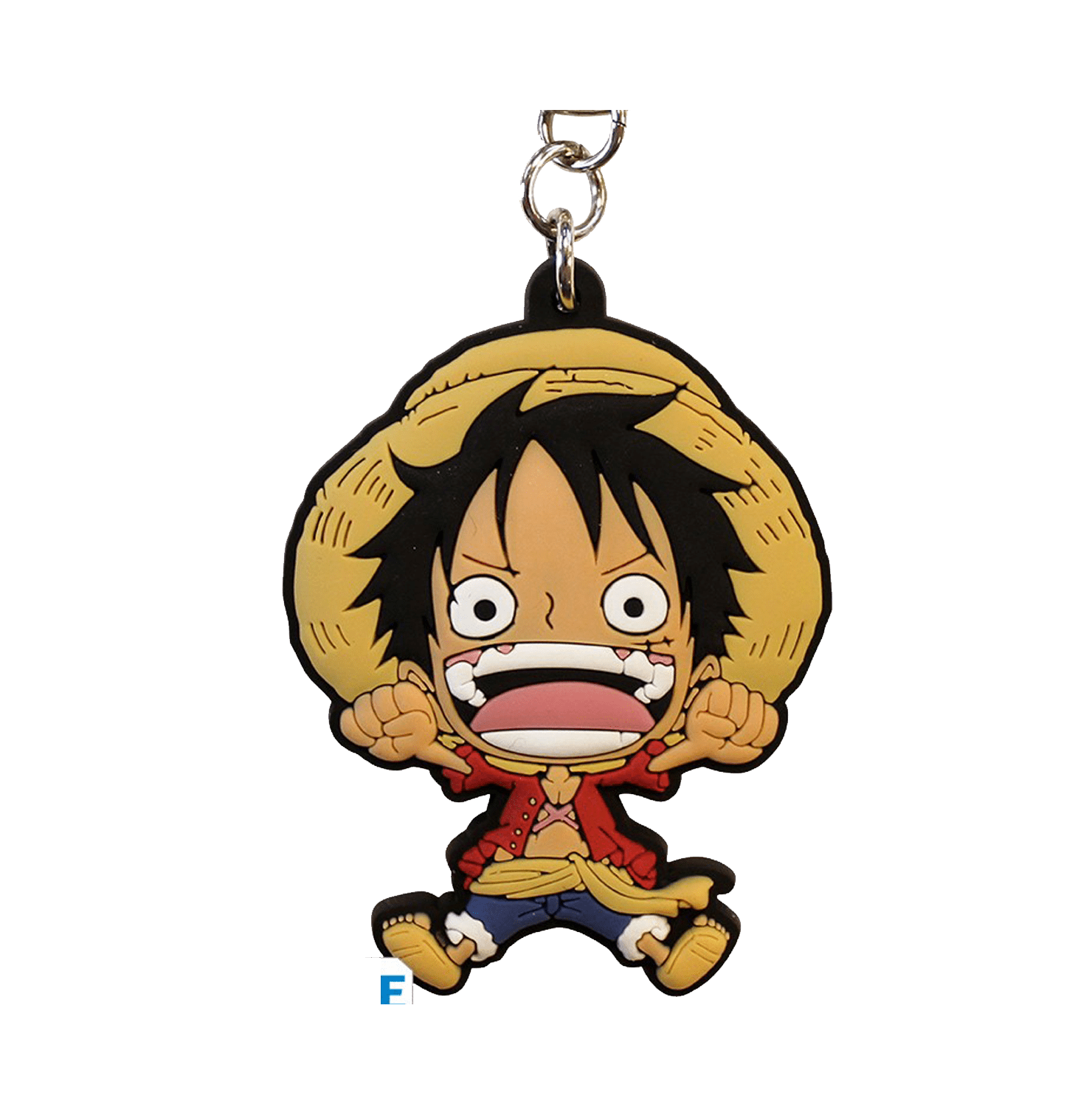 One Piece Luffy Sd Pvc Keychain - www.entertainmentstore.in