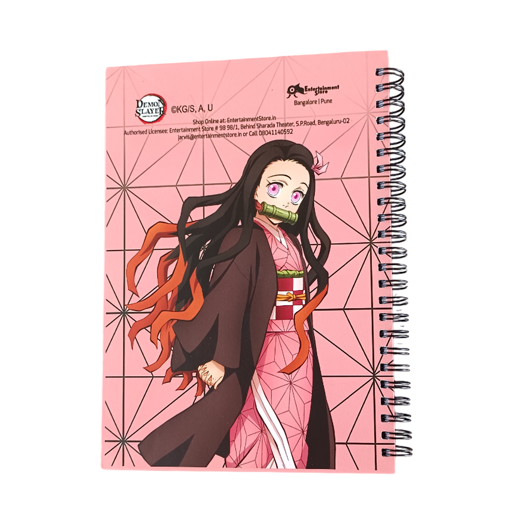 Demon Slayer Tanjiro & Nezuko Spiral Notebook