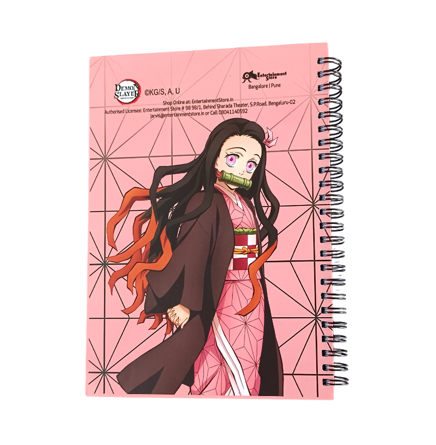 Demon Slayer Tanjiro & Nezuko Spiral Notebook