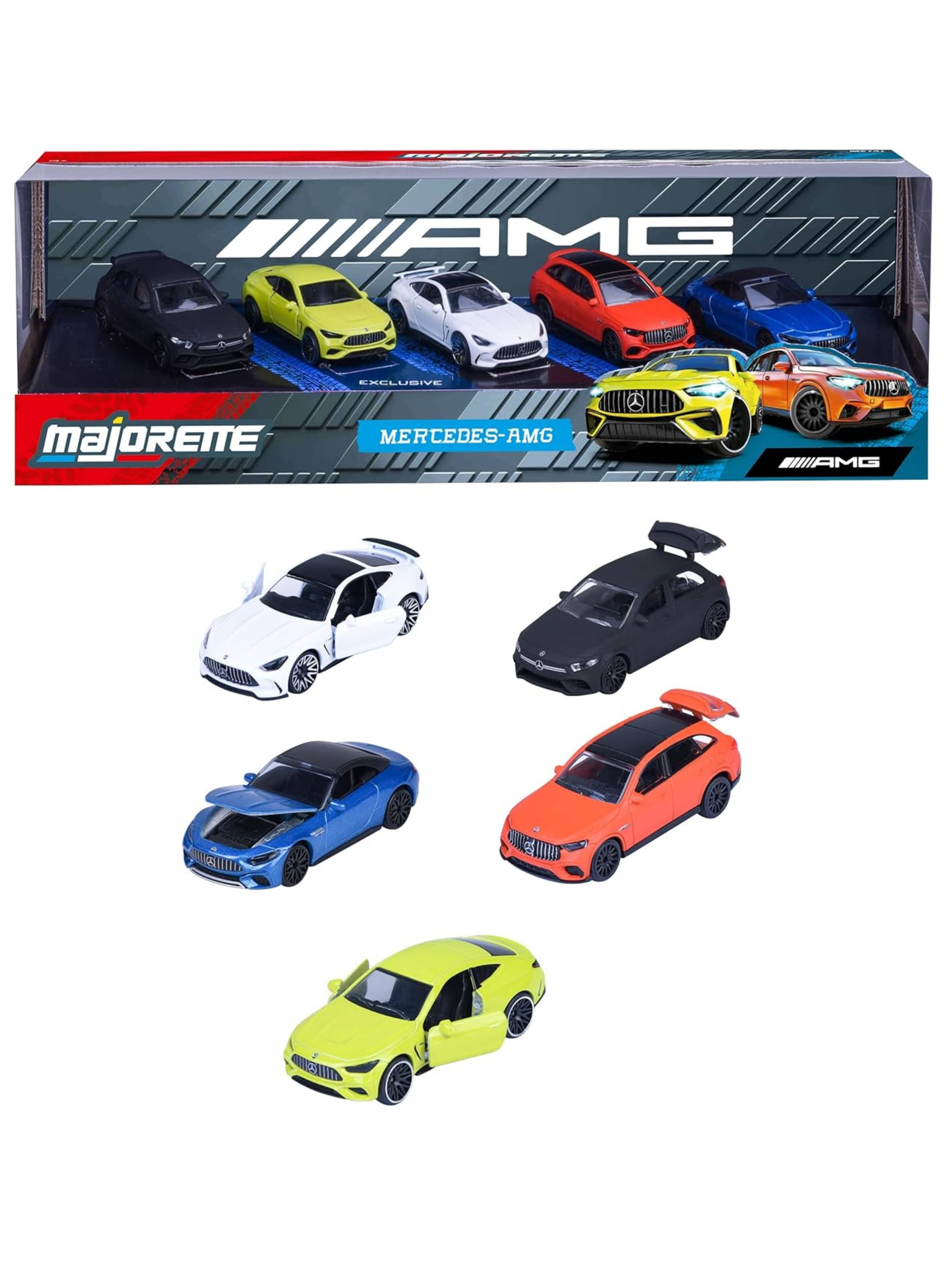 Majorette Mercedes-AMG 5-Piece Die-Cast Car Set