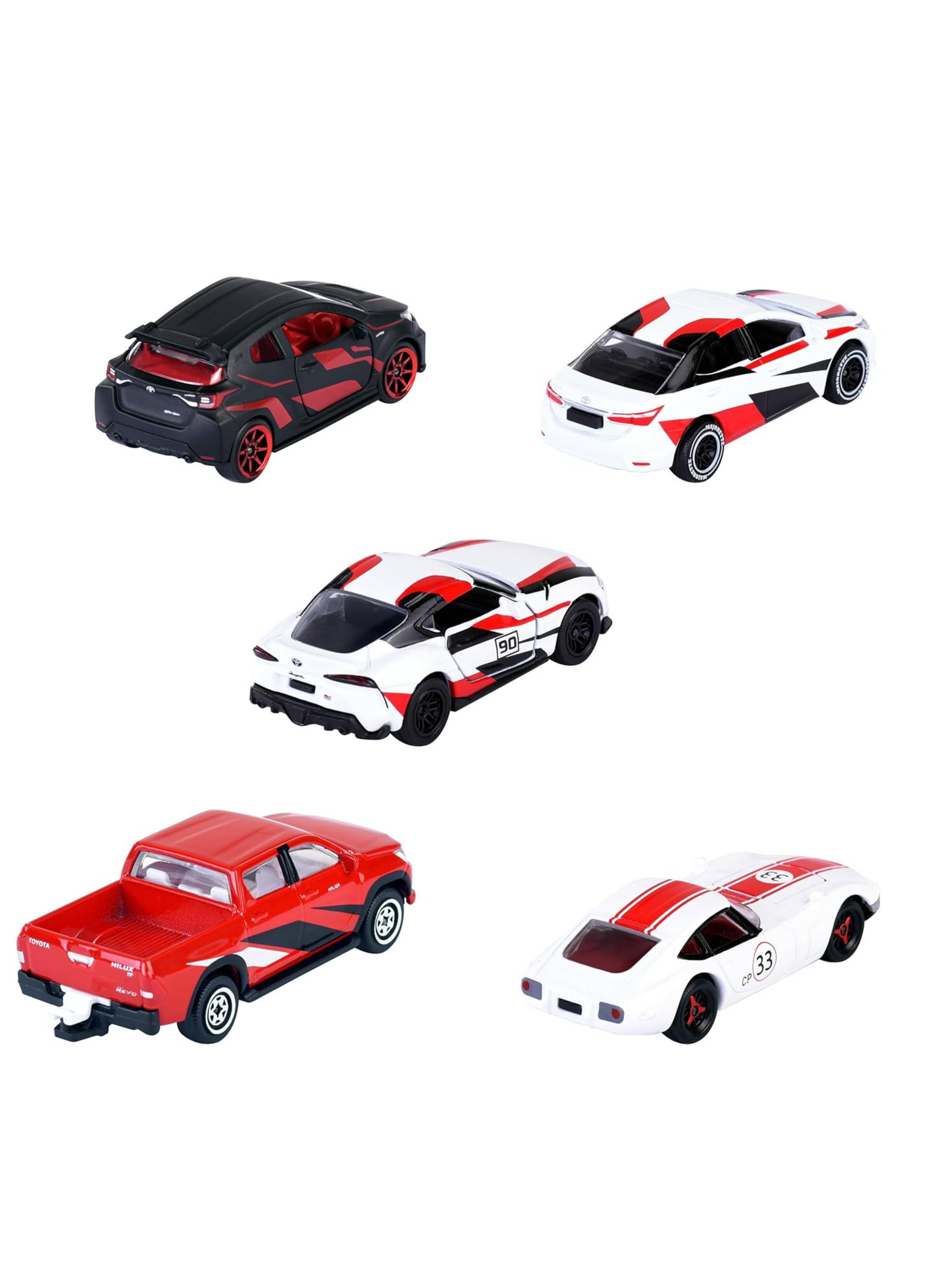 Majorette Japan Racer 5-Car Set - Diecast Metal Toy Cars