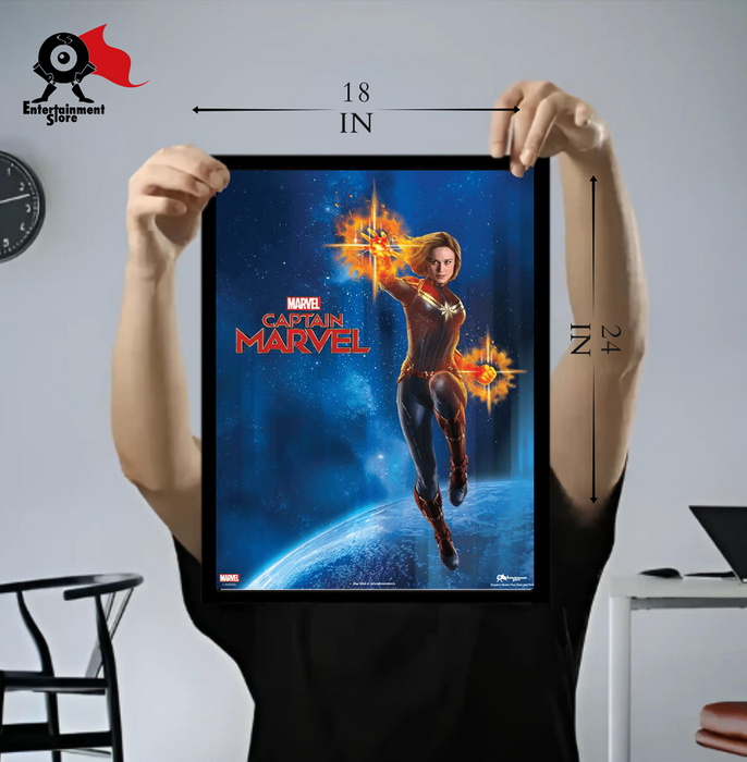 Captain Marvel Pose Poster