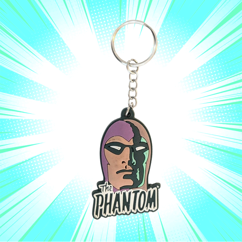 Phantom Face Rubber Keychain - www.entertainmentstore.in