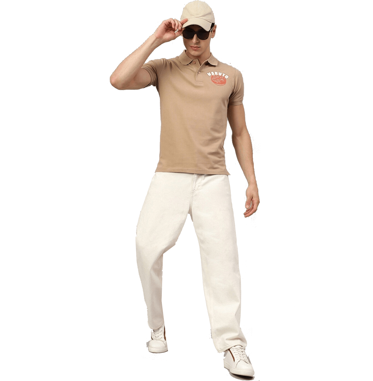 Naruto Ichiraku 2018 Irish Cream Polo T Shirt - www.entertainmentstore.in