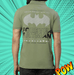 Batman 0766 Sage Green Polo T Shirt - www.entertainmentstore.in