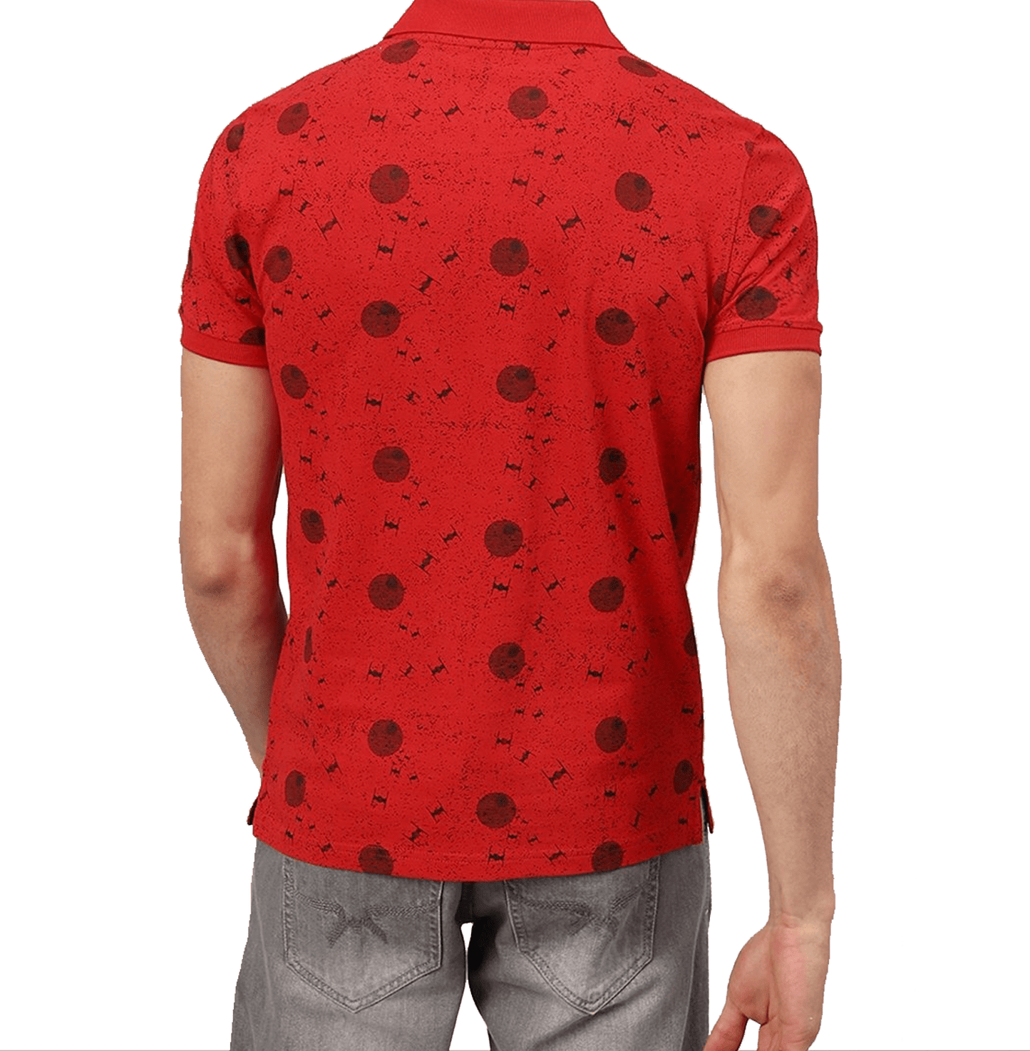 Star Wars 2016 Salsa Red Polo T Shirt - www.entertainmentstore.in