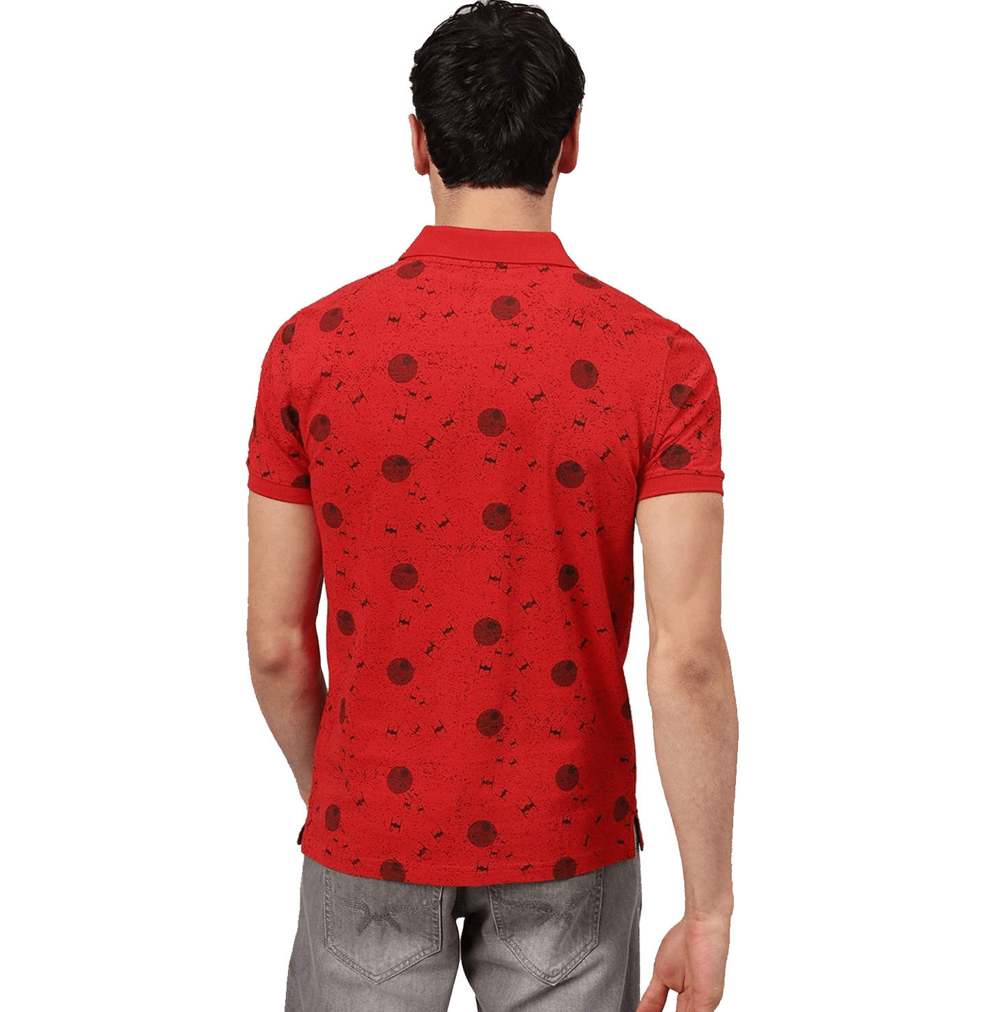 Star Wars 2016 Salsa Red Polo T Shirt - www.entertainmentstore.in