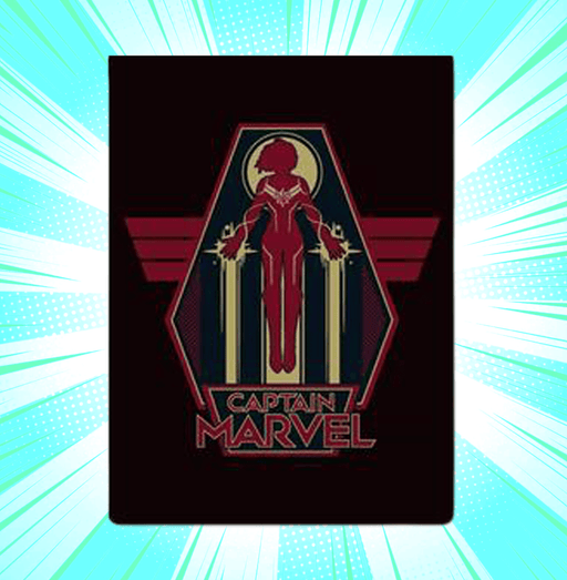 Captain Marvel Flying Fridge Magnet - www.entertainmentstore.in