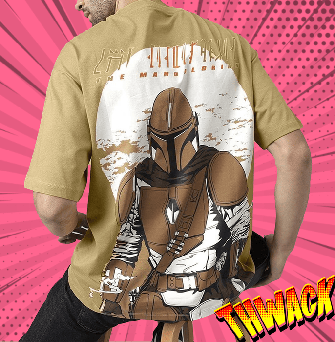 Star Wars 2478 Curry Loose Fit T Shirt - www.entertainmentstore.in