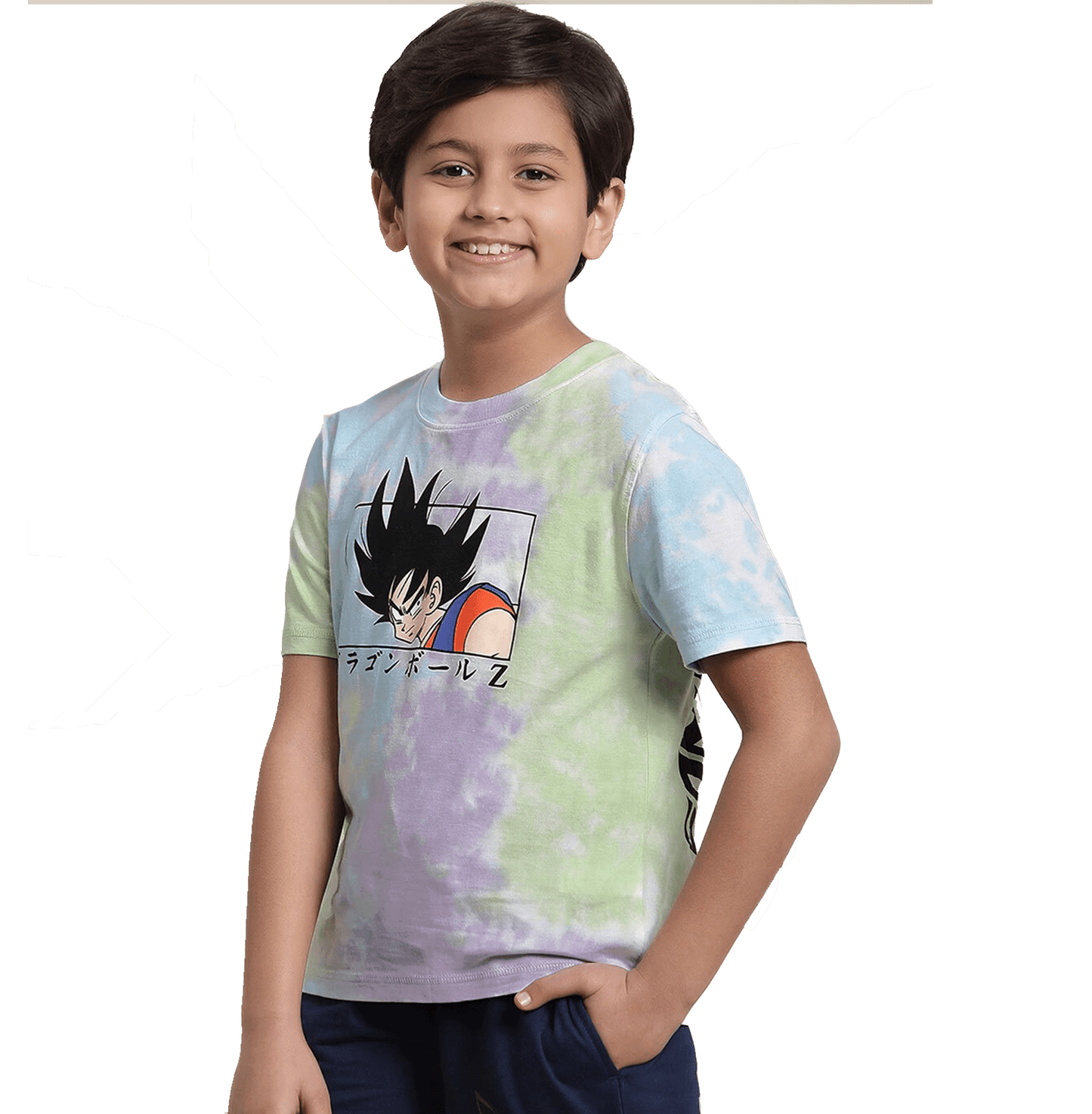 Dragon Ball Z 0753 Multi Kids Boys T Shirt - www.entertainmentstore.in