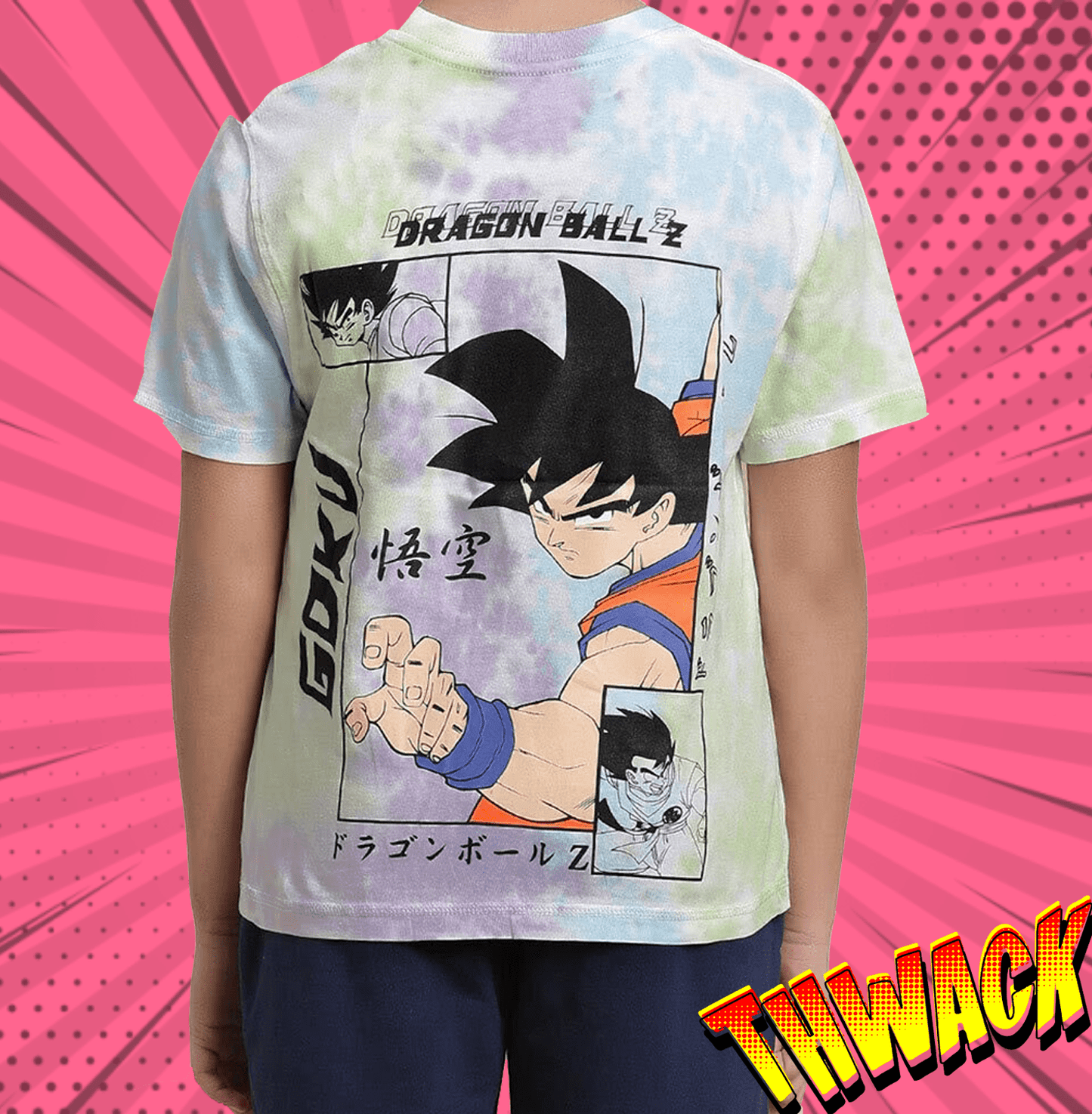 Dragon Ball Z 0753 Multi Kids Boys T Shirt - www.entertainmentstore.in