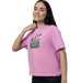 Friends 995 Pastel Lilac Women T Shirt - www.entertainmentstore.in