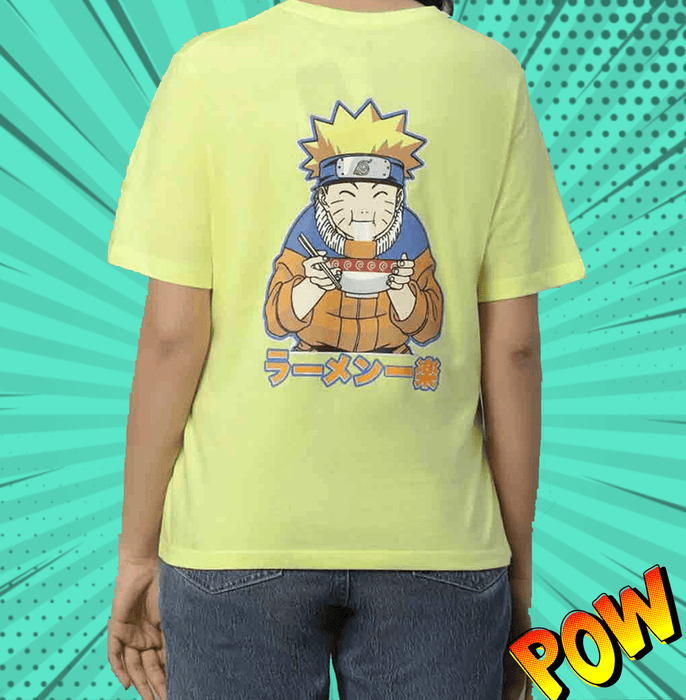Naruto 0039 Cyber Lime Women T Shirt - www.entertainmentstore.in