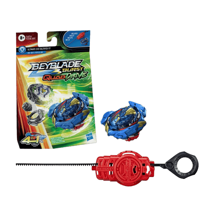 Beyblade Burst QuadDrive Ultimate Evo Valtryek V7 Spinning Top Starter ...