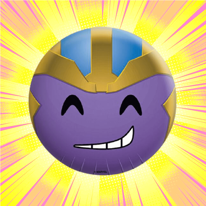 Thanos Face Badge - www.entertainmentstore.in