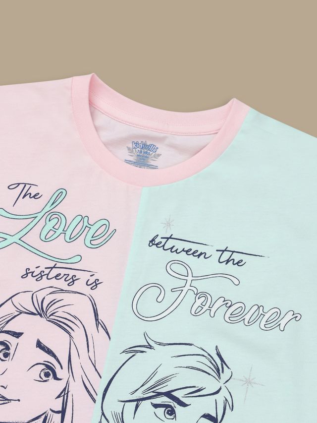 FROZEN  PALE LILAC-BAY KIDS T SHIRT