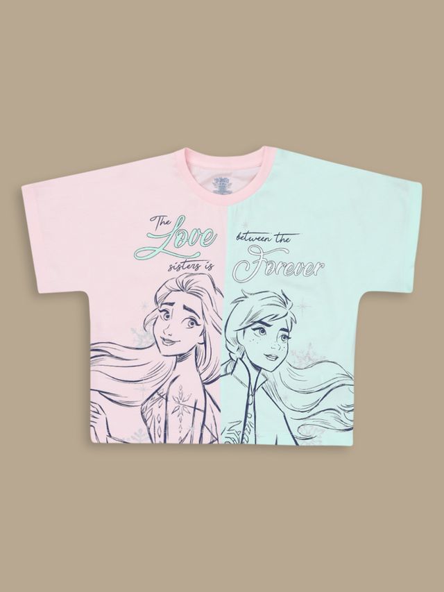 FROZEN  PALE LILAC-BAY KIDS T SHIRT